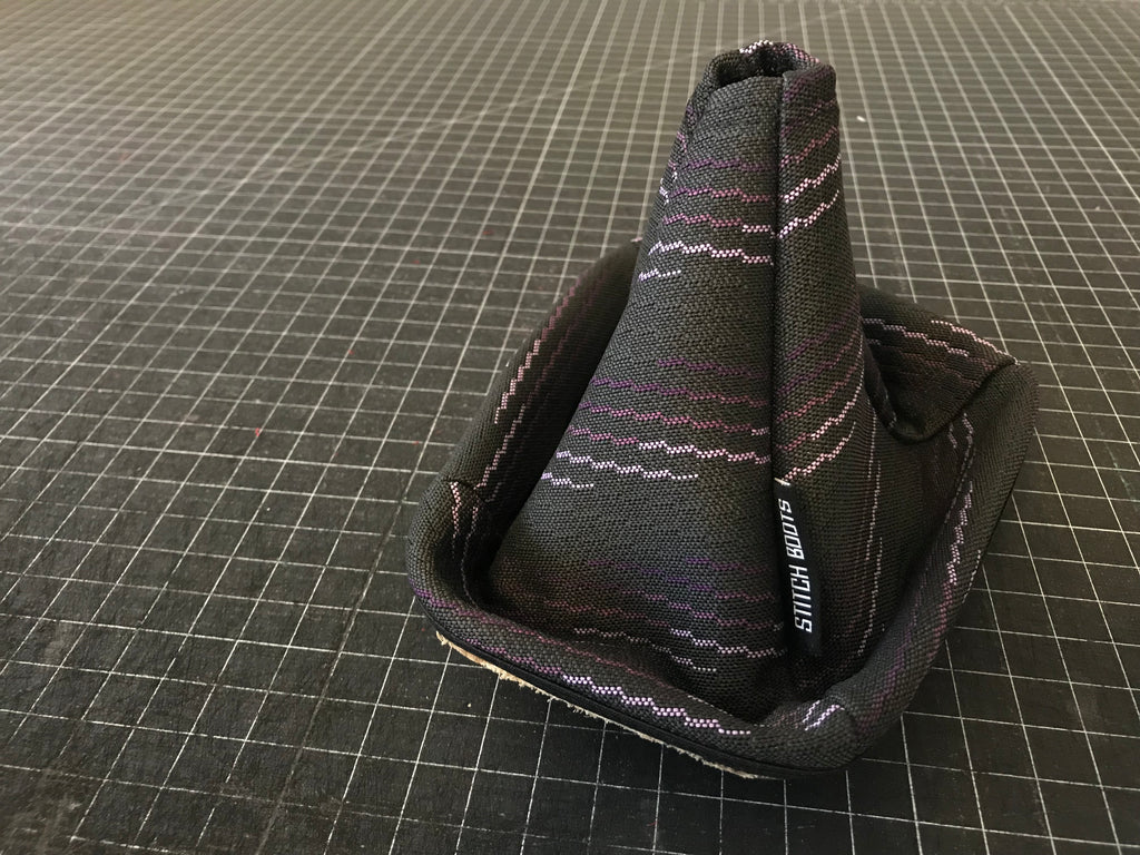 Purple Design Shift Boot by Stitch Boots