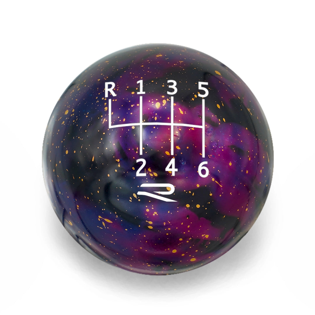 Billetworkz Cosmic Space Shift Knob - 6 Speed Standard MK8 Golf R Engraving for Volkswagen