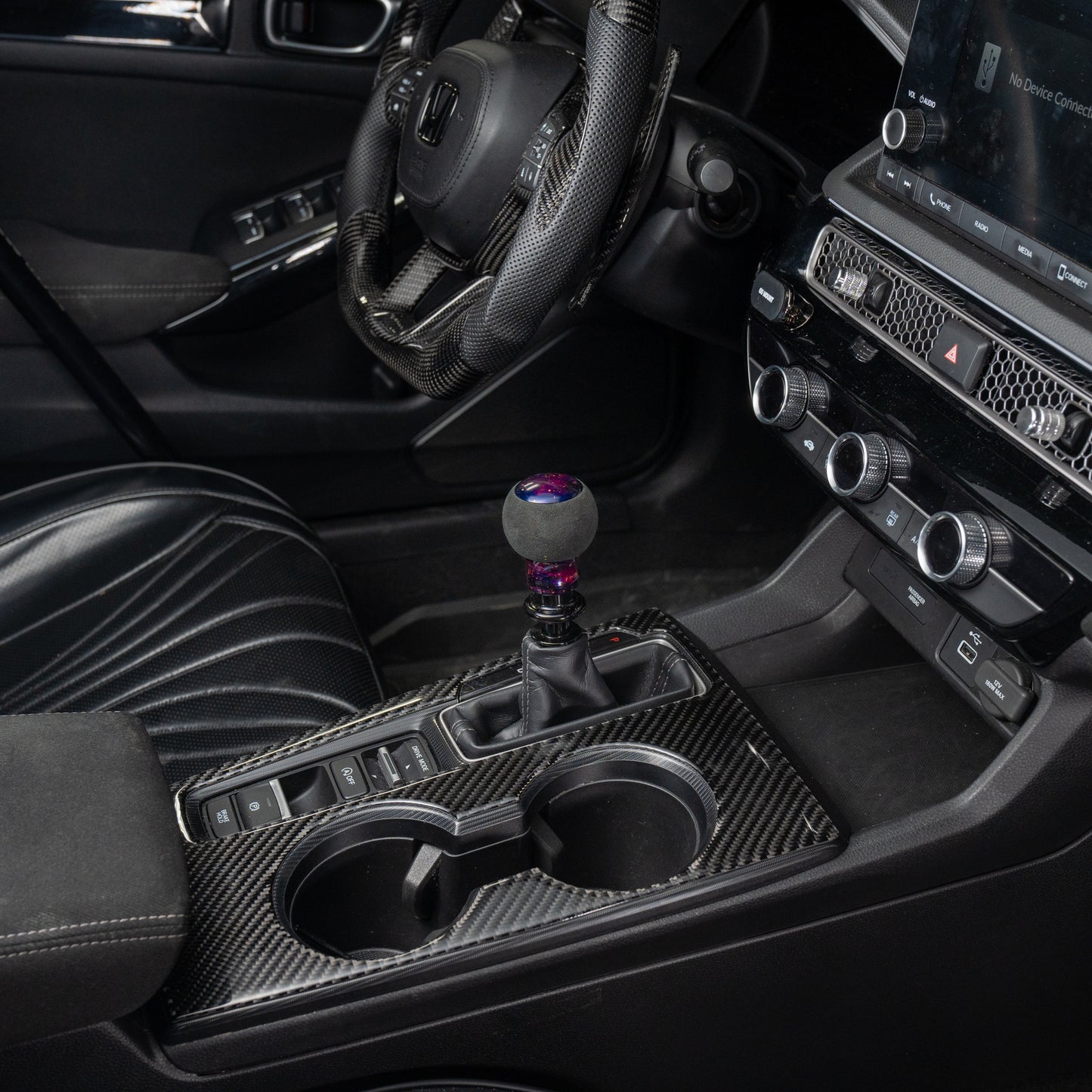 Billetworkz "Fusion" Automatic Shifter - Honda Civic (2012–2026)