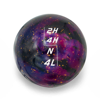 Billetworkz Jeep Transfer Case Knob - Cosmic Space Velocity Engraving