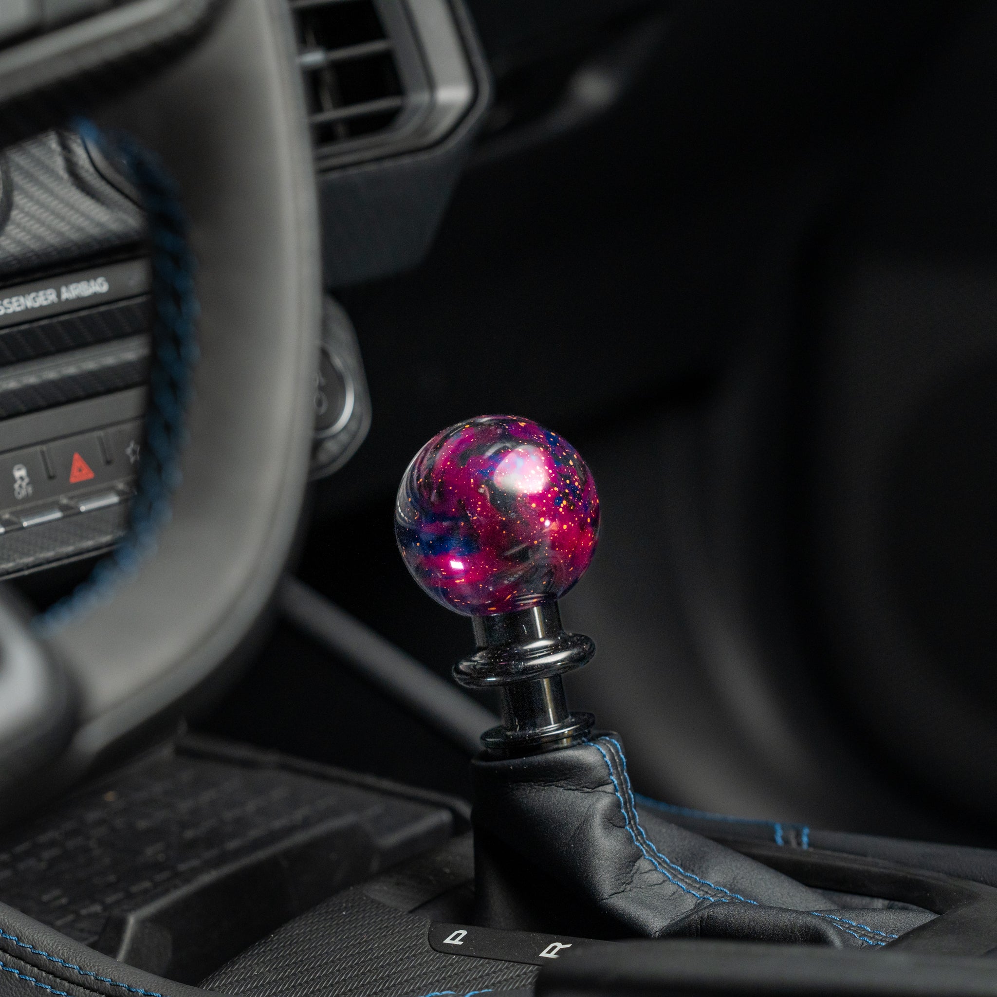 Billetworkz Automatic Shifter - Red Cosmic Space - Fits Subaru CVT