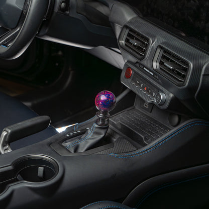 Billetworkz Purple Cosmic Space Automatic Shifter for Ford Mustang Auto (2015-2024)