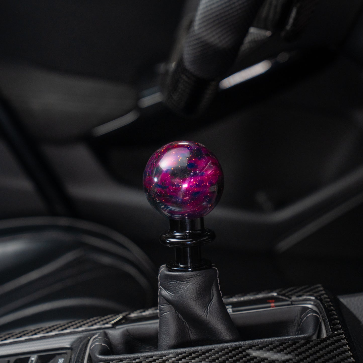 Billetworkz Automatic Shifter - Purple Cosmic Space - Honda Civic (2012–2026)
