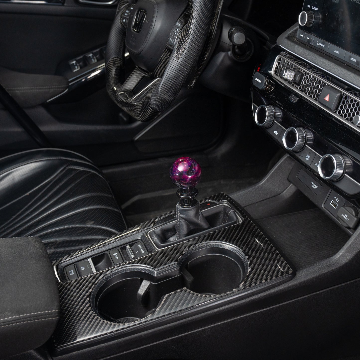 Billetworkz Automatic Shifter - Purple Cosmic Space - Honda Civic (2012–2026)