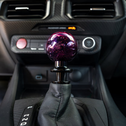 Billetworkz Automatic Shifter - Purple Cosmic Space - Ford Mustang (2015-2025)