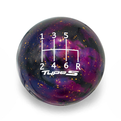 Billetworkz Cosmic Space Shift Knob - 6 Speed Standard with Type S Engraving - Acura