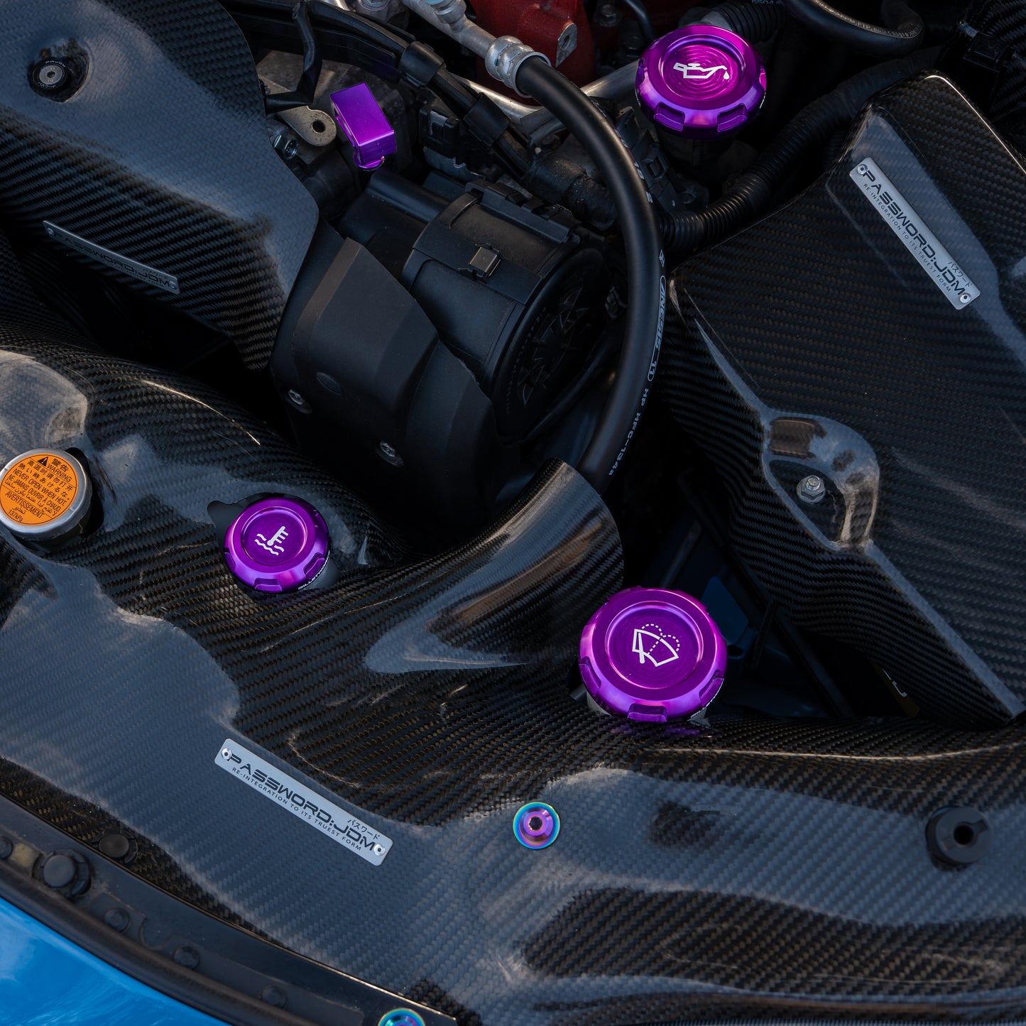 Billetworkz Engine Bay Caps - Subaru Ascent 2019+