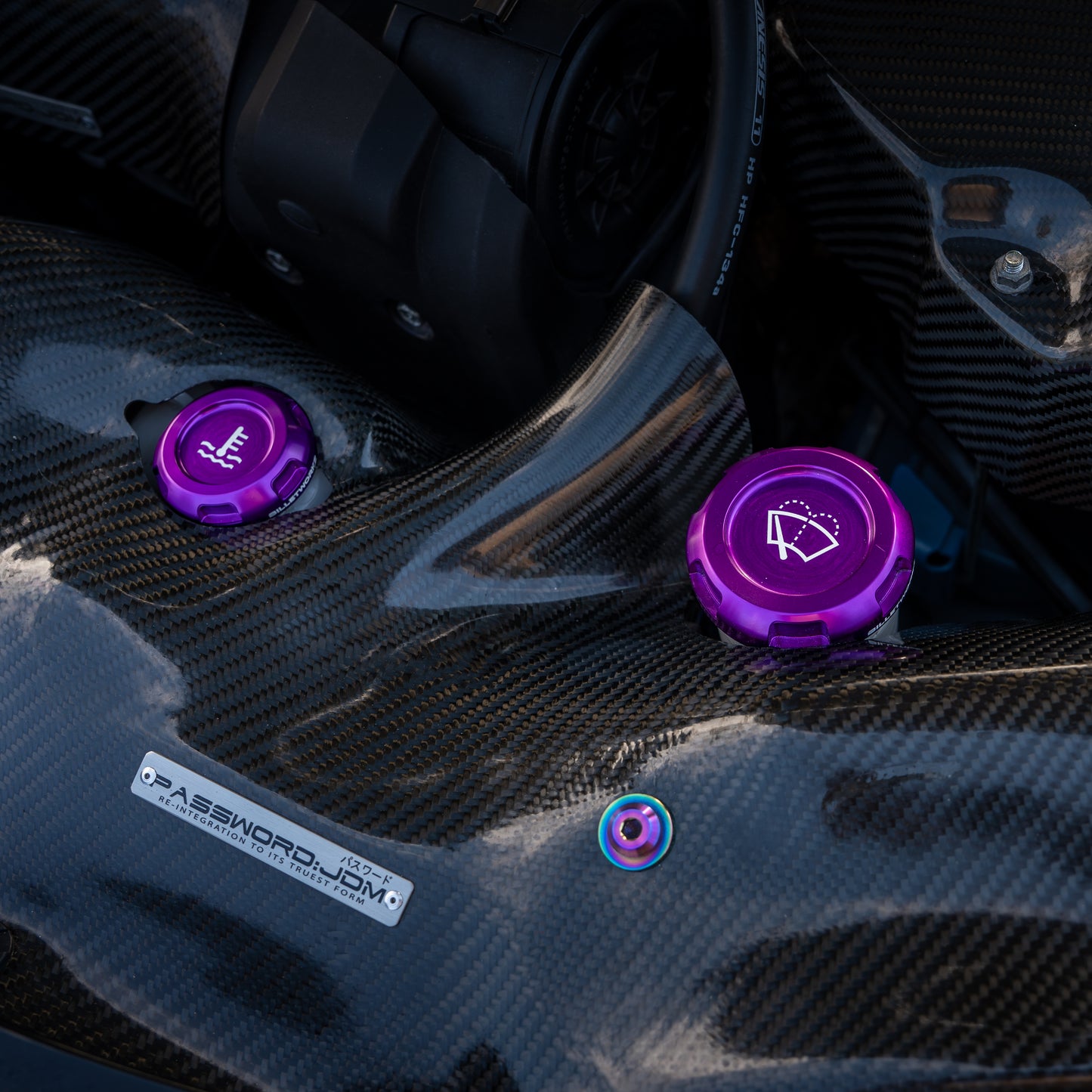 Billetworkz Engine Bay Caps - Subaru Ascent 2019+