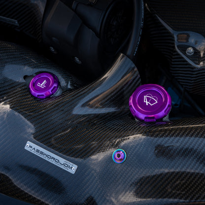 Billetworkz Engine Bay Caps - Subaru Ascent 2019+