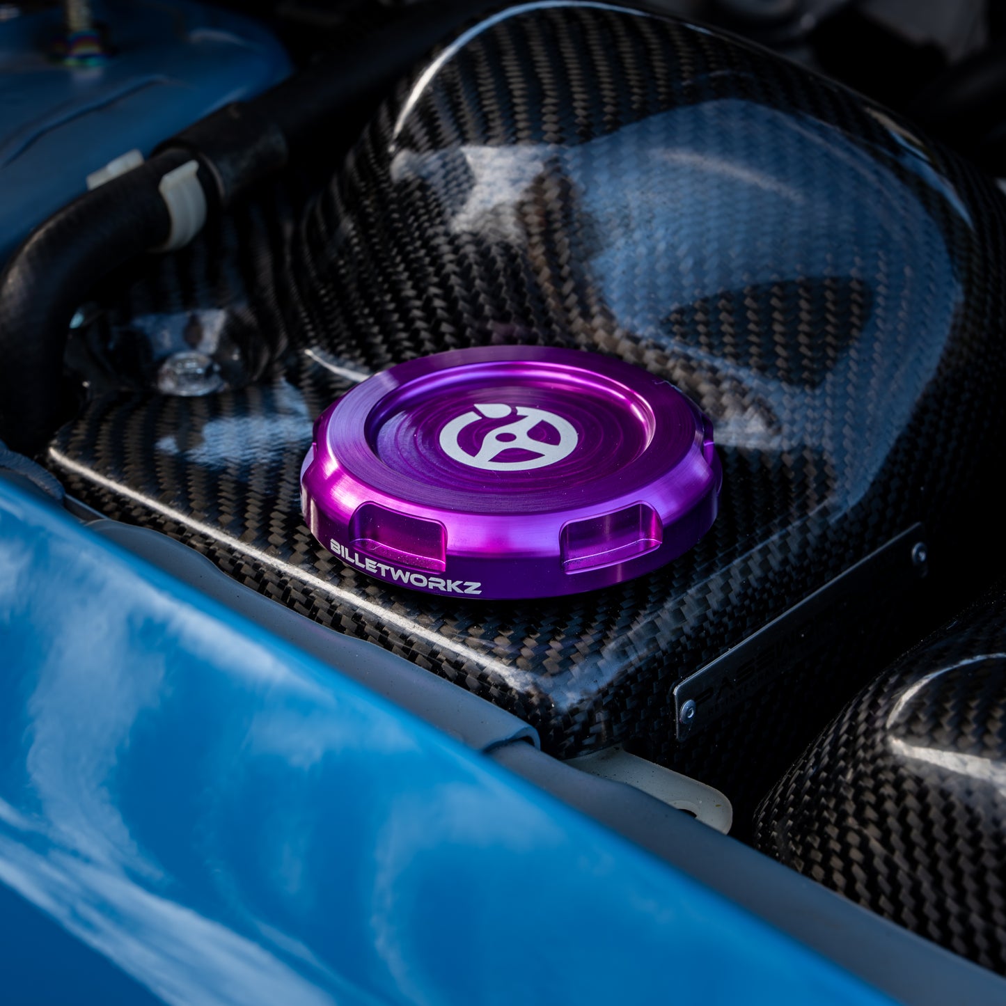 Billetworkz Power Steering Cap - Subaru WRX (2008-14), STI (2008-21), Legacy GT (2005-09), Forester XT (2009-13)
