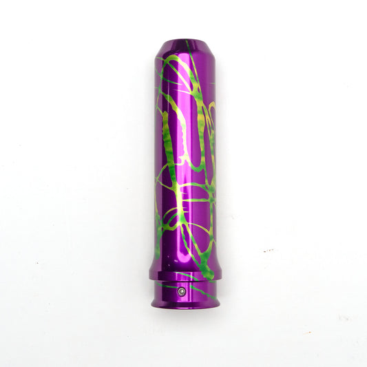 "B" Stock Subaru E-Brake Handle – Purple with Green Splash
