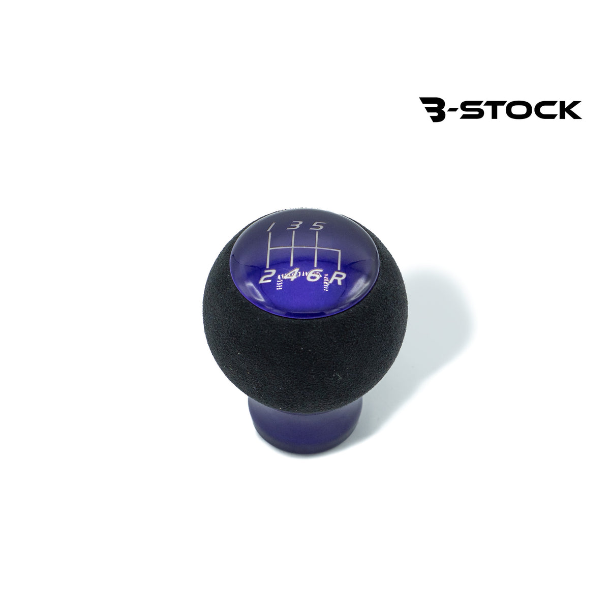 B-Stock "Fusion" Shift Knob – Candy Purple – 6 Speed (RRD) Velocity Engraving
