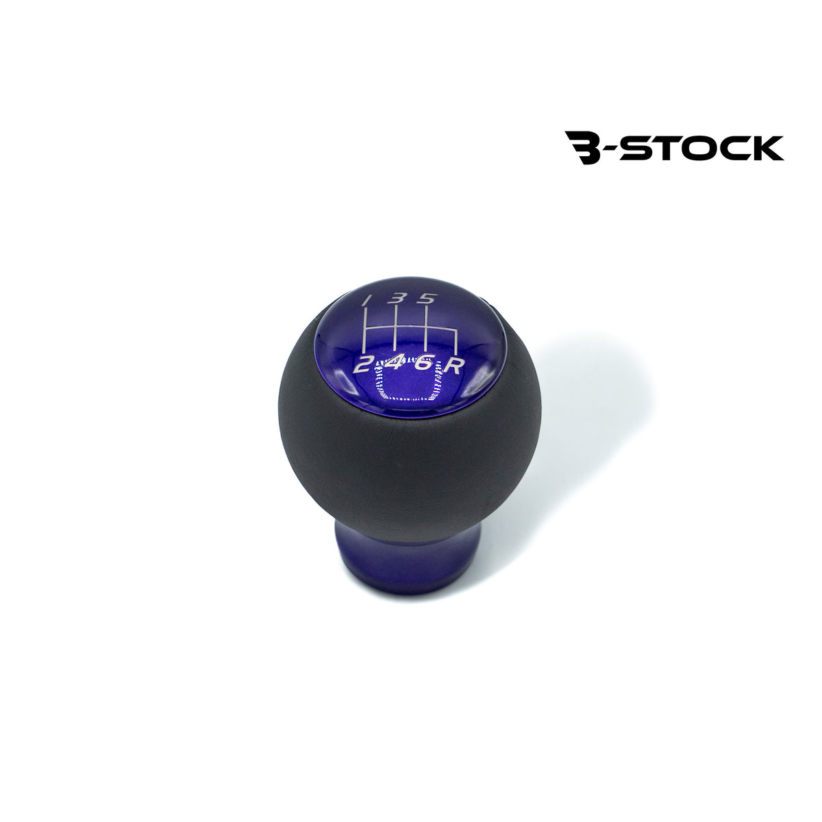 B-Stock "Fusion" Shift Knob – Candy Purple – 6 Speed (RRD) Velocity Engraving