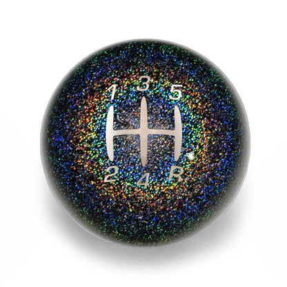 Billetworkz Weighted Shift Knob - 5 Speed Retro Engraving - Ford Mustang (2005-2010)