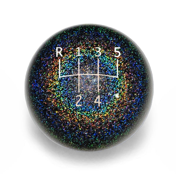 Billetworkz Weighted Shift Knob - 5-Speed Standard Engraving for