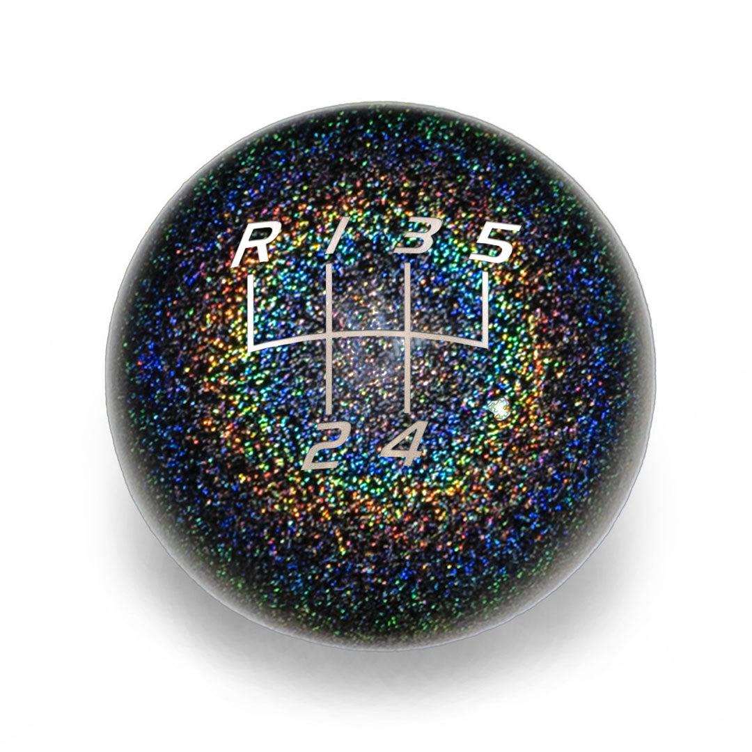 Billetworkz Weighted Shift Knob - 5-Speed Velocity (RLU) Engraving