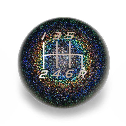 Billetworkz Weighted Shift Knob - 6-Speed Velocity Engraving for Mazda (RRD)