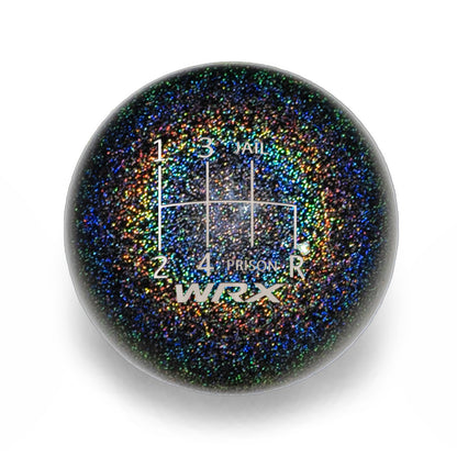 Billetworkz Weighted Shift Knob - 6 Speed WRX Jail-Prison Engraving - Subaru WRX 2015-2026