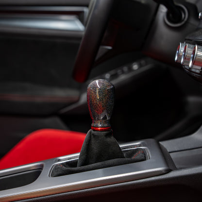 Billetworkz Weighted Shift Knob - 6 Speed JDM Type R w/Custom Number Engraving - Honda Type R