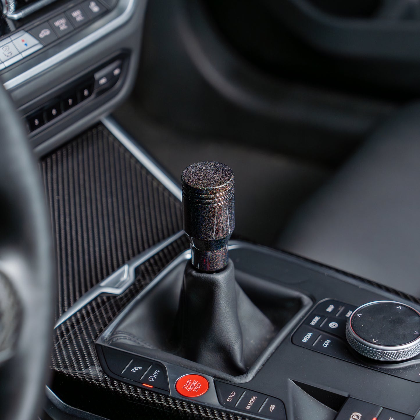 Billetworkz Weighted Shift Knob - 5-Speed Standard Engraving for BMW