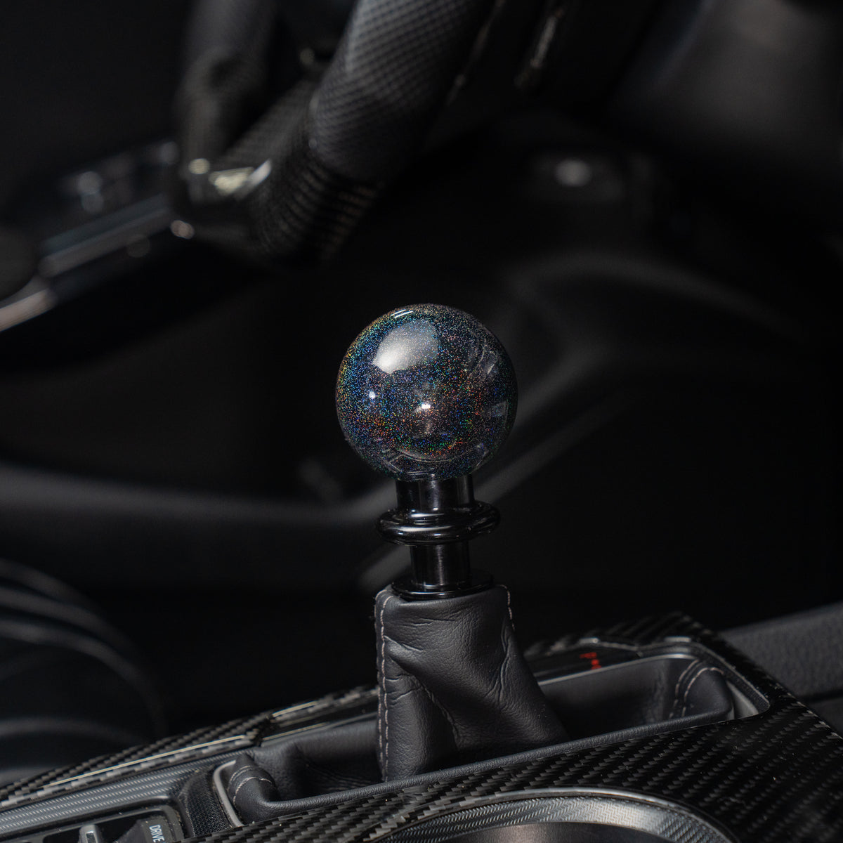 Billetworkz Weighted Automatic Shifter - Rainbow Sparkle - Honda Civic (2012–2026)