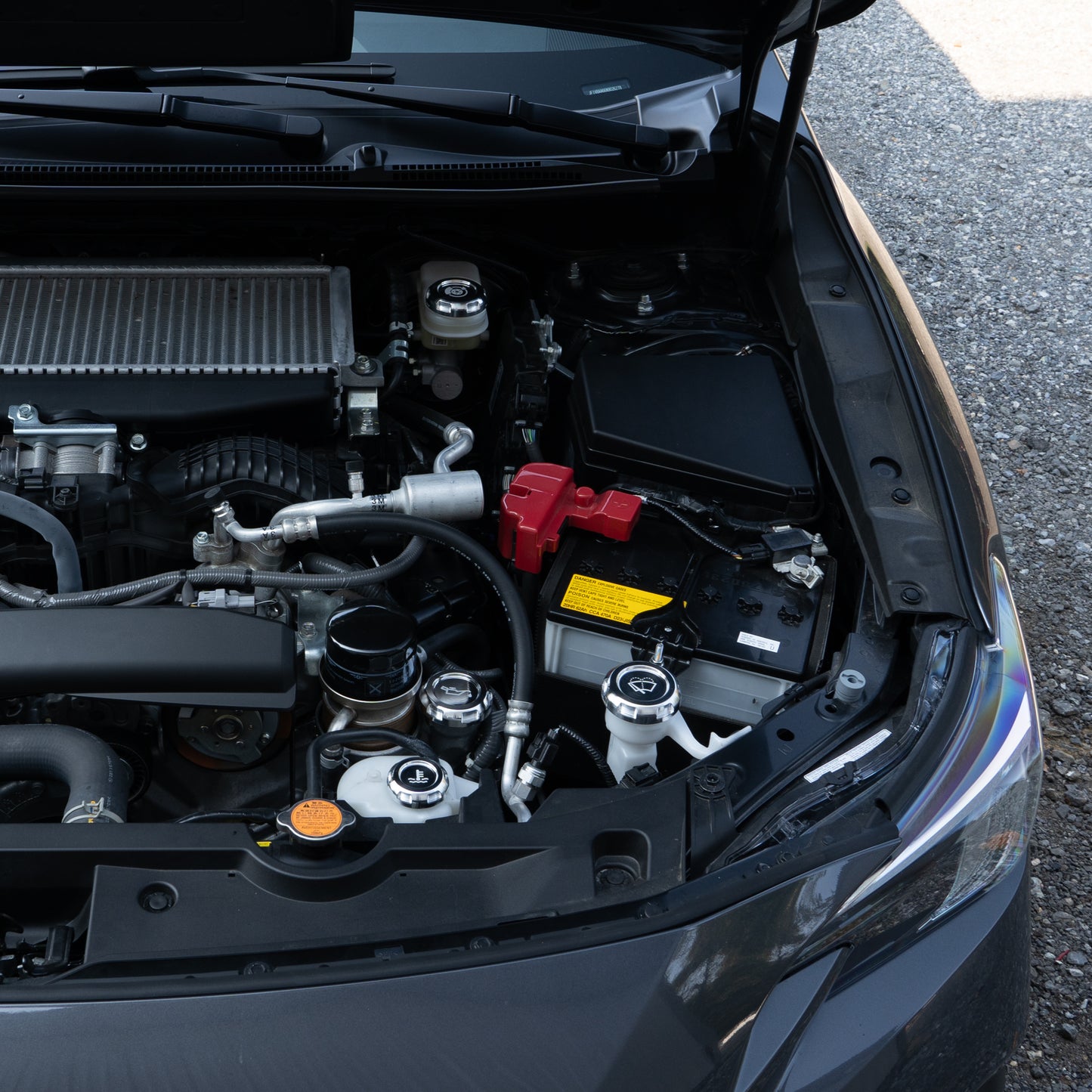Billetworkz Engine Bay Caps - Subaru Crosstrek 2013+