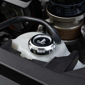 Engine Bay Caps - Zero Series - Fluid Engraving - 2012+ Impreza