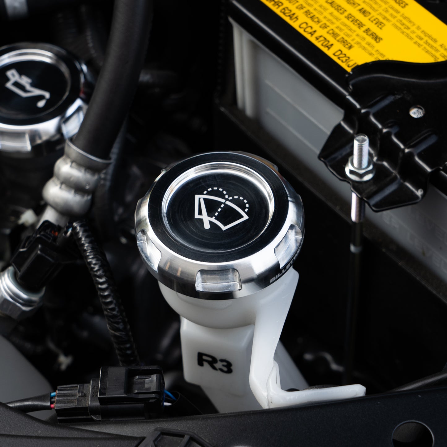 Billetworkz Engine Bay Caps - BRZ/FRS/86 2013-20 & 2022+
