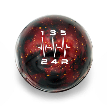 5 Speed Heartbeat Engraving - Cosmic Space - Honda Fitment