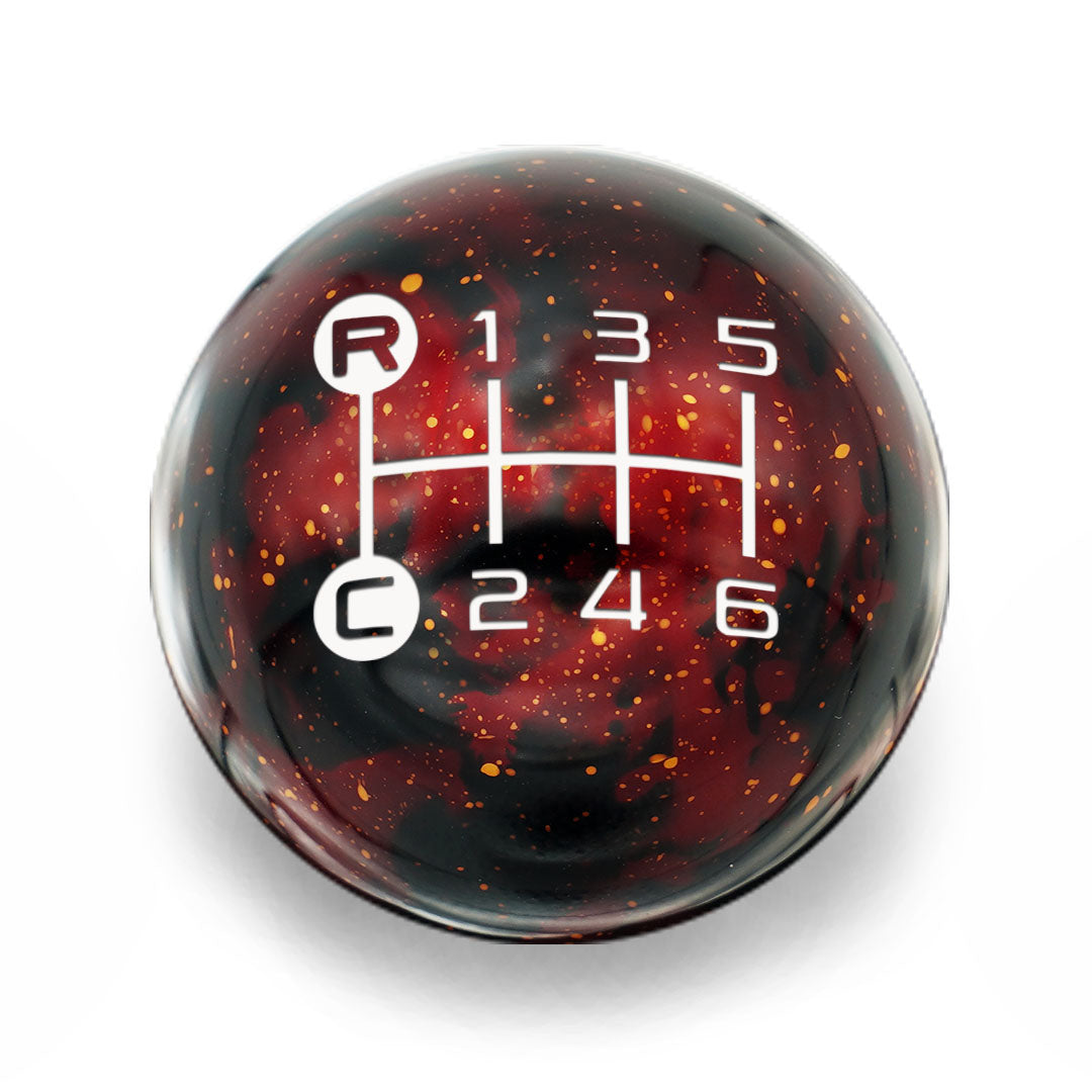 Billetworkz Cosmic Space Shift Knob - 6-Speed with Crawl Engraving for Ford Bronco Manual (2021+)