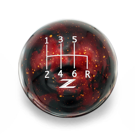 Billetworkz Cosmic Space Shift Knob - 6 Speed Standard with 'Z' Engraving - Nissan