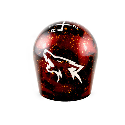 Billetworkz Cosmic Space Shift Knob - Coyote Engraving - Ford Mustang (2015+)