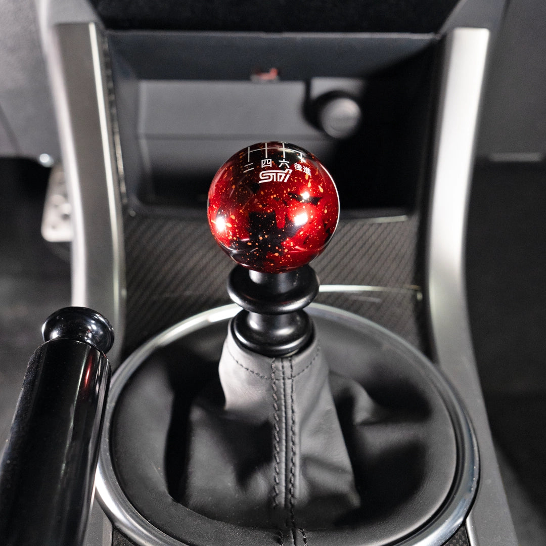 6 Speed STI Japanese Engraving - Cosmic Space - 6 Speed STI Fitment