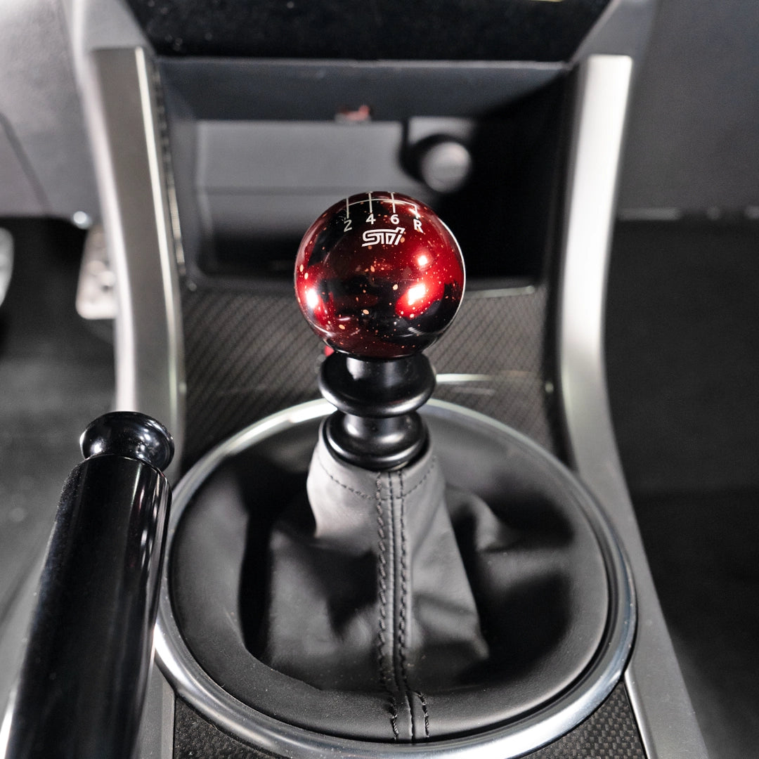 6 Speed STI Engraving - Cosmic Space - 6 Speed STI Fitment