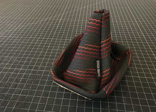 Red Design Shift Boot by Stitch Boots