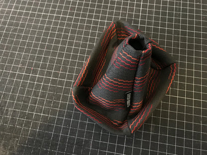 Red Design Shift Boot by Stitch Boots
