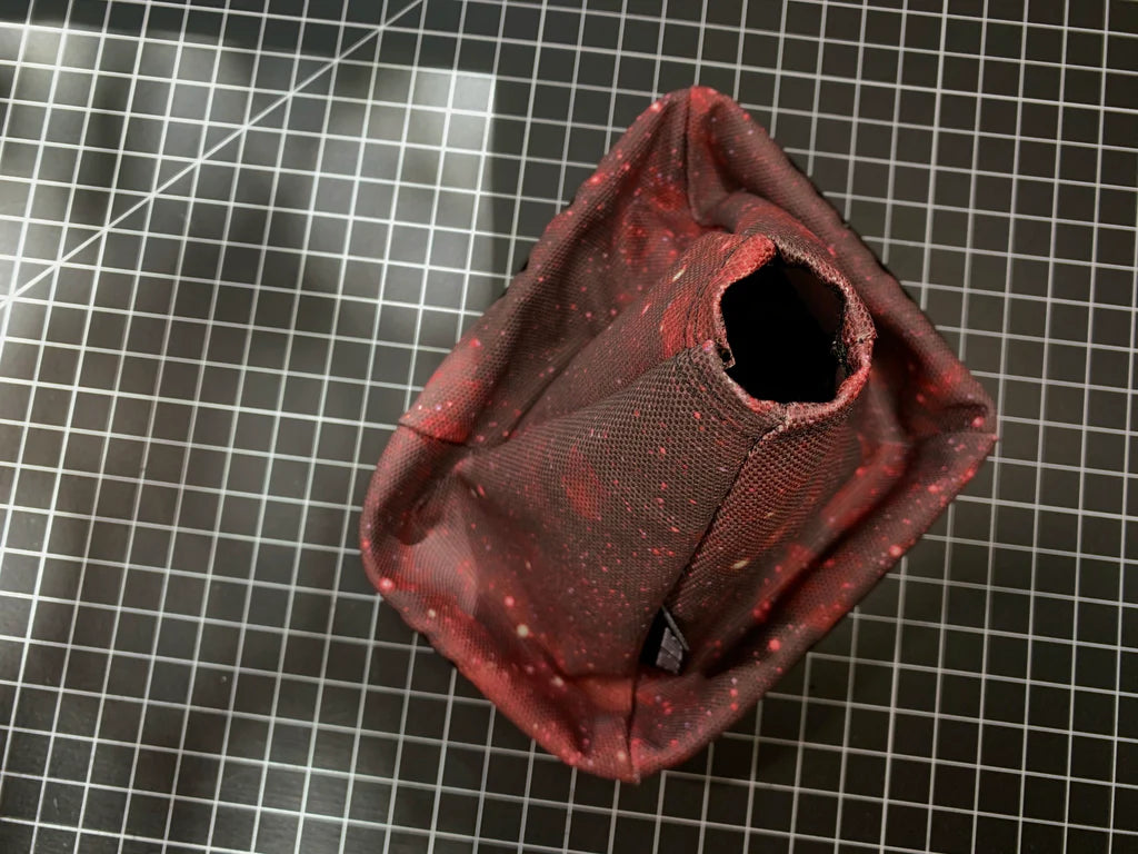 Red Galaxy Shift Boot by Stitch Boots