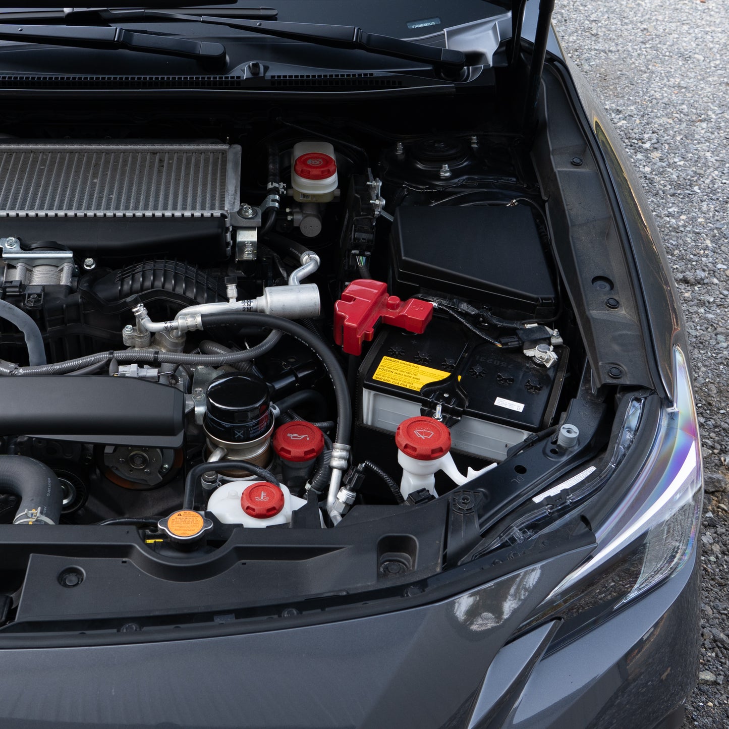 Billetworkz Engine Bay Caps - Subaru Crosstrek 2013+