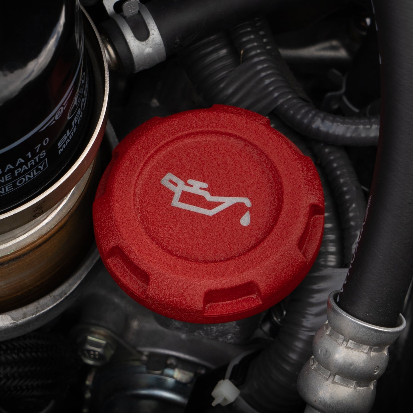 Billetworkz Engine Bay Caps - Subaru WRX/STI 2002-2007