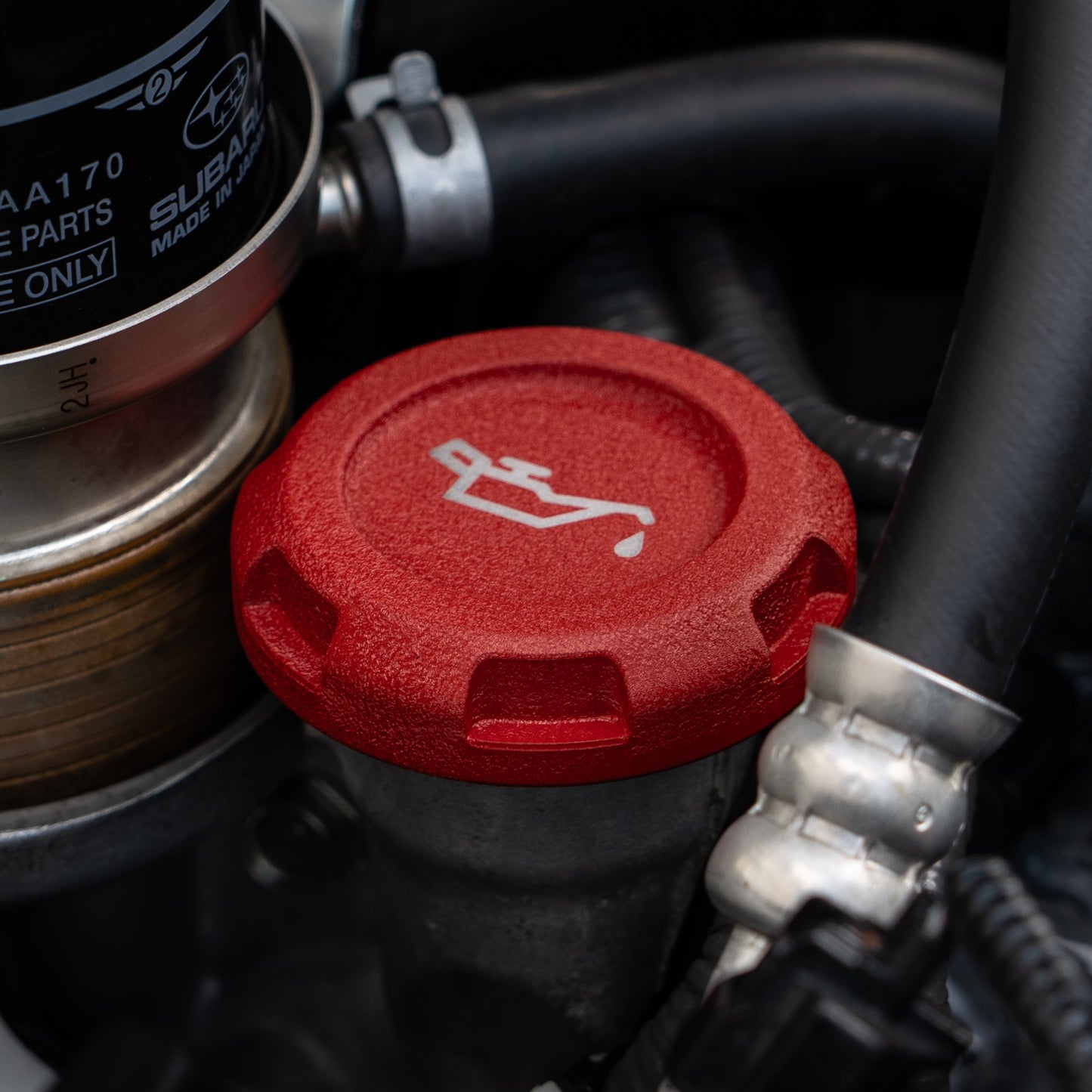 Billetworkz Engine Bay Caps - Subaru Crosstrek 2013+