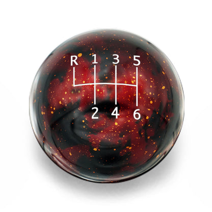 Billetworkz Cosmic Space Shift Knob - 6 Speed Standard Engraving for BMW