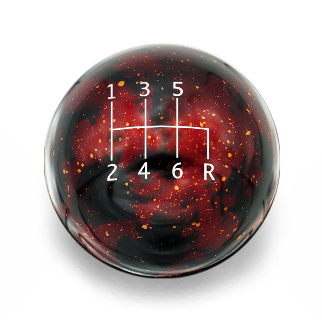 Billetworkz Cosmic Space Shift Knob - 6 Speed Standard Engraving - Subaru WRX 2015-2025