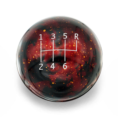 Billetworkz Cosmic Space Shift Knob - 6 Speed Standard Engraving for Chevrolet Camaro 6-Speed V8 SS and ZL1 (2016-2024)