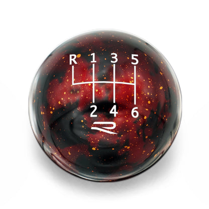 Billetworkz Cosmic Space Shift Knob - 6 Speed Standard MK8 Golf R Engraving for Volkswagen