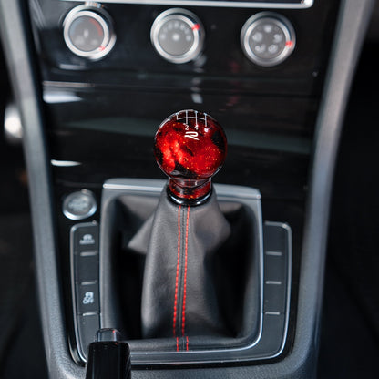 Billetworkz Cosmic Space Shift Knob - 6 Speed Standard MK8 Golf R Engraving for Volkswagen