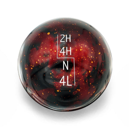 Billetworkz Jeep Transfer Case Knob - Cosmic Space Standard Engraving