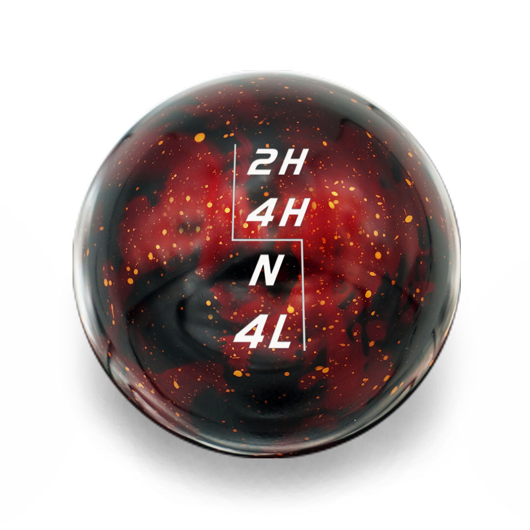 Billetworkz Jeep Transfer Case Knob - Cosmic Space Velocity Engraving