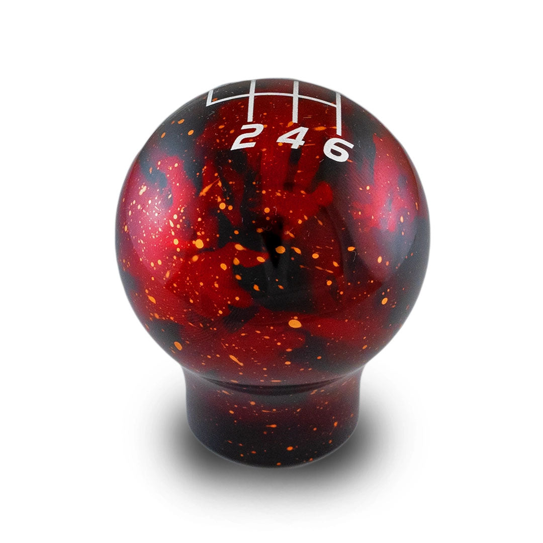 Billetworkz Cosmic Space Shift Knob - 6 Speed Velocity Engraving for Volkswagen