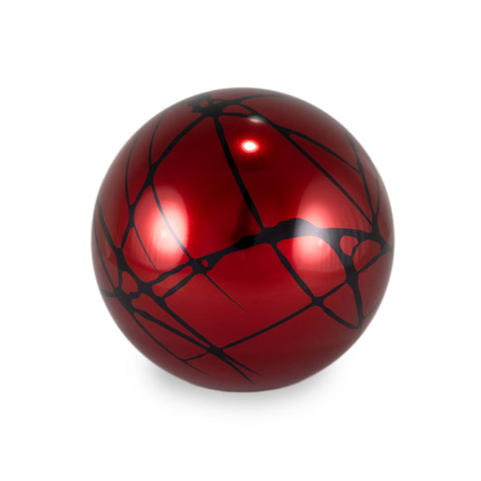 Billetworkz Shift Knob - Red w/ Black Splash
