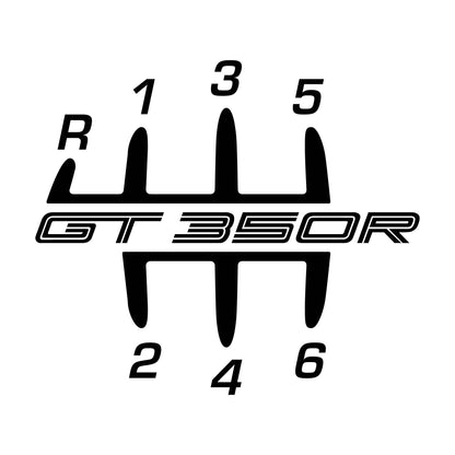Billetworkz Weighted Shift Knob - GT350/R Engraving - Ford Mustang GT350/R (2015+)